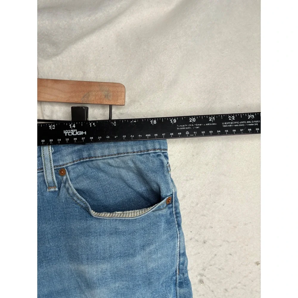 Levis 541 Athletic Taper Mens Blue Stretch Denim Jeans W36 L32 Medium Wash